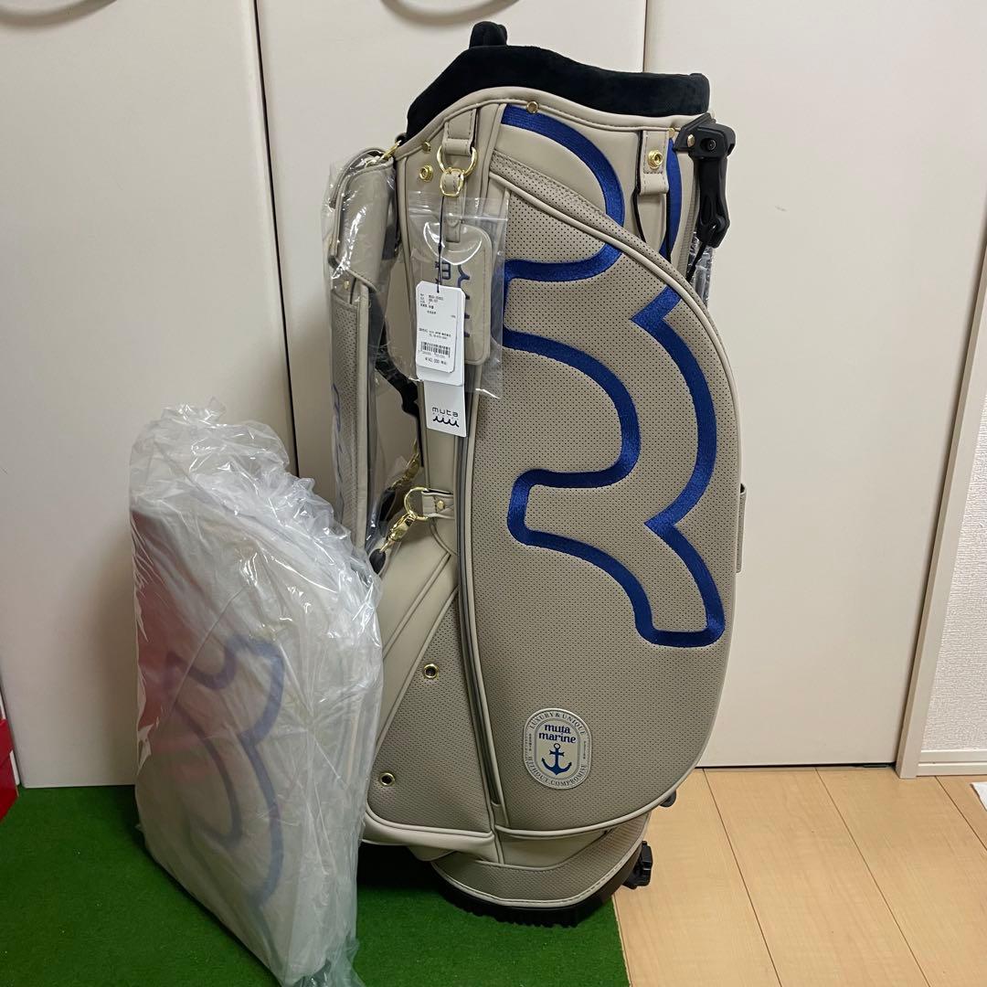 完売品　新品未使用 muta ムータ　ゴルフ キャディバッグ ベージュ