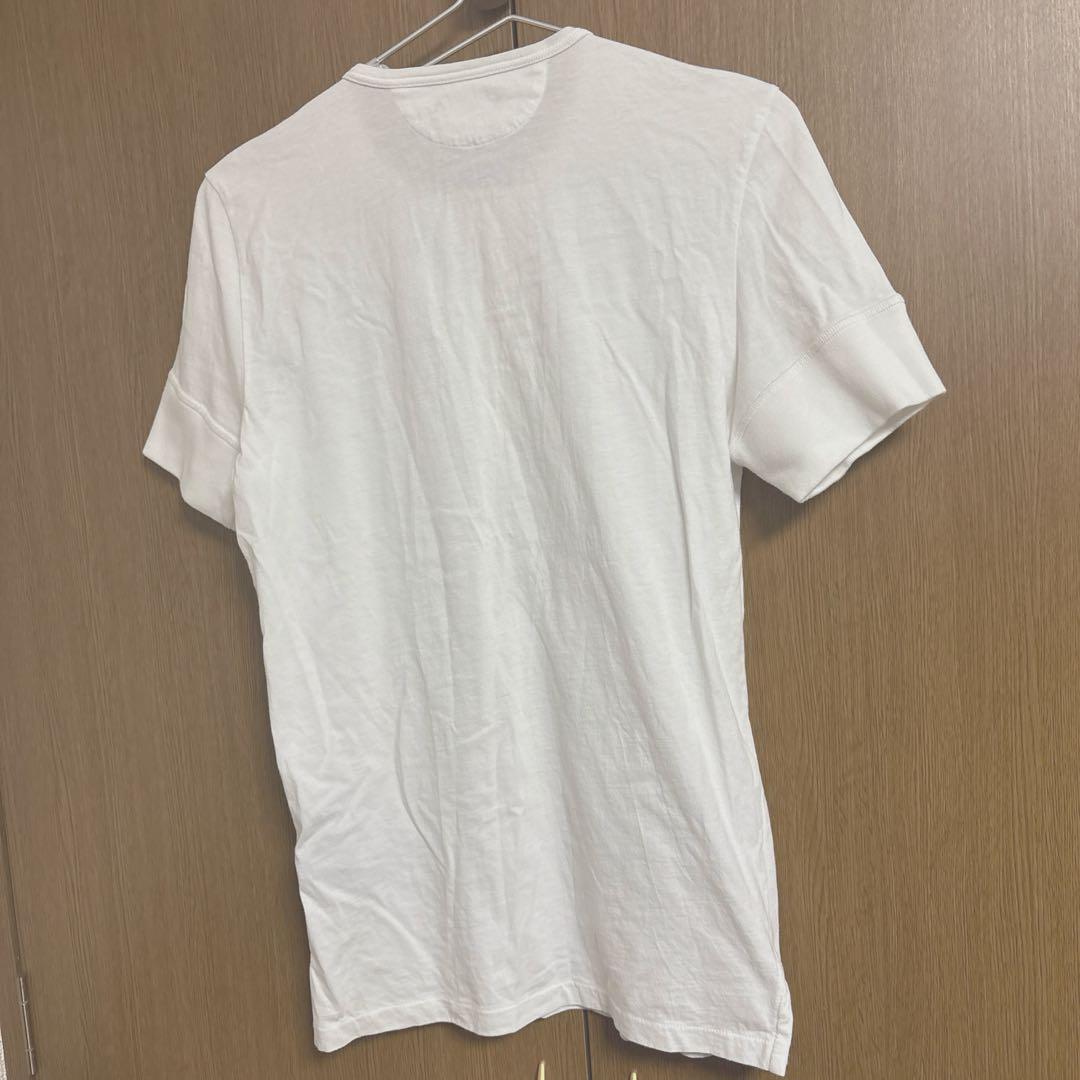 トムフォード TOM FORD ヘンリーネックTシャツ 46 ホワイト メンズ