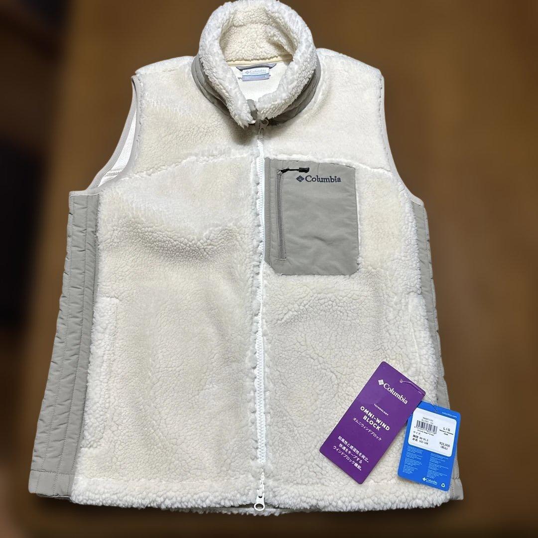 [新品]コロンビア　ボア　フリース　ベスト
