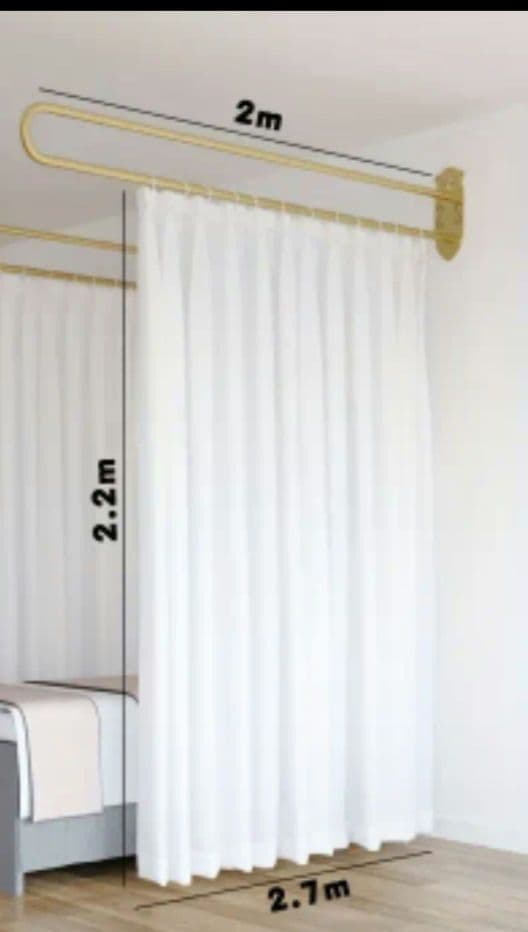 カーテン　仕切り　間仕切り　パーテーション