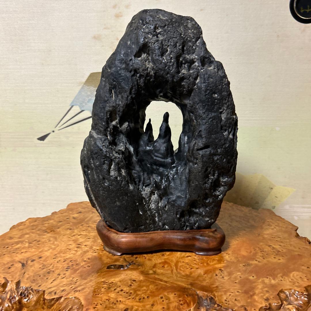 水石　洞窟観音