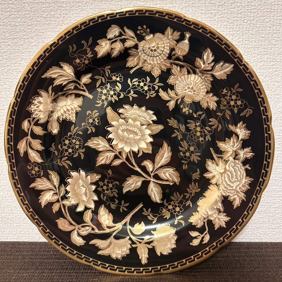 ウェッジウッド　トンキン　ブラック　ディナープレート　28cm