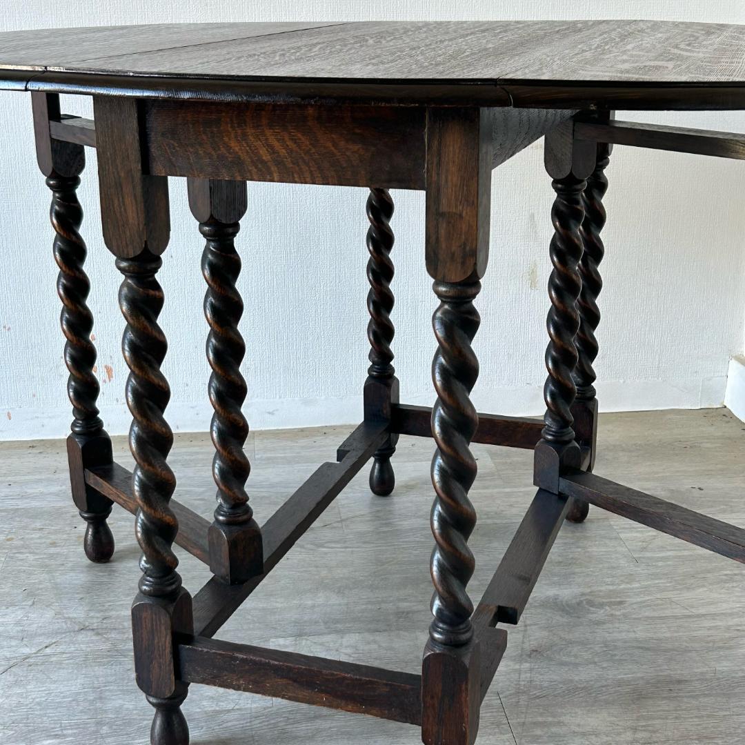 アンティーク 家具 ゲートレッグテーブルテーブル 1930年頃 英国製 548A