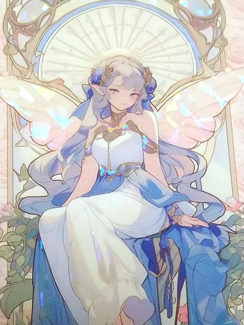 ラスト✩廃盤品✩J1050＃夕月幽境(贝壳光)切り売り海外人物女の子AIマステ