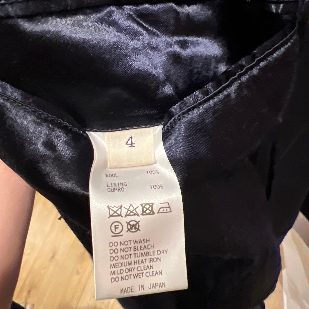 unfil アンフィル ウールギャバジン バルマカーンコート