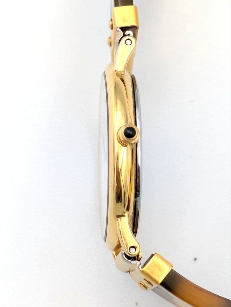 【M2500151】SEIKO LASSALE レディース腕時計 　鼈甲風ベルト