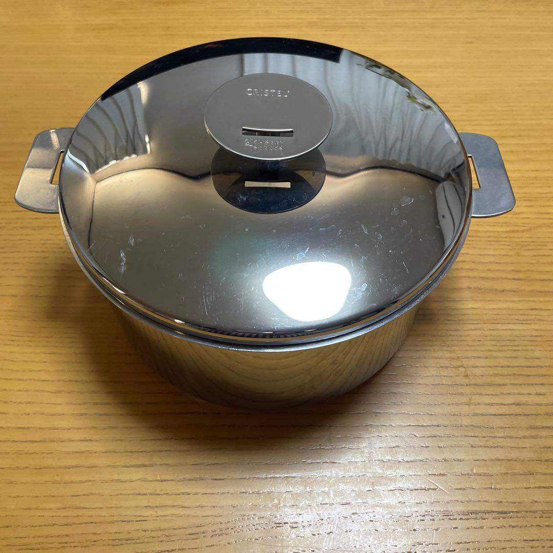 クリステル グラフィット 深鍋20cm