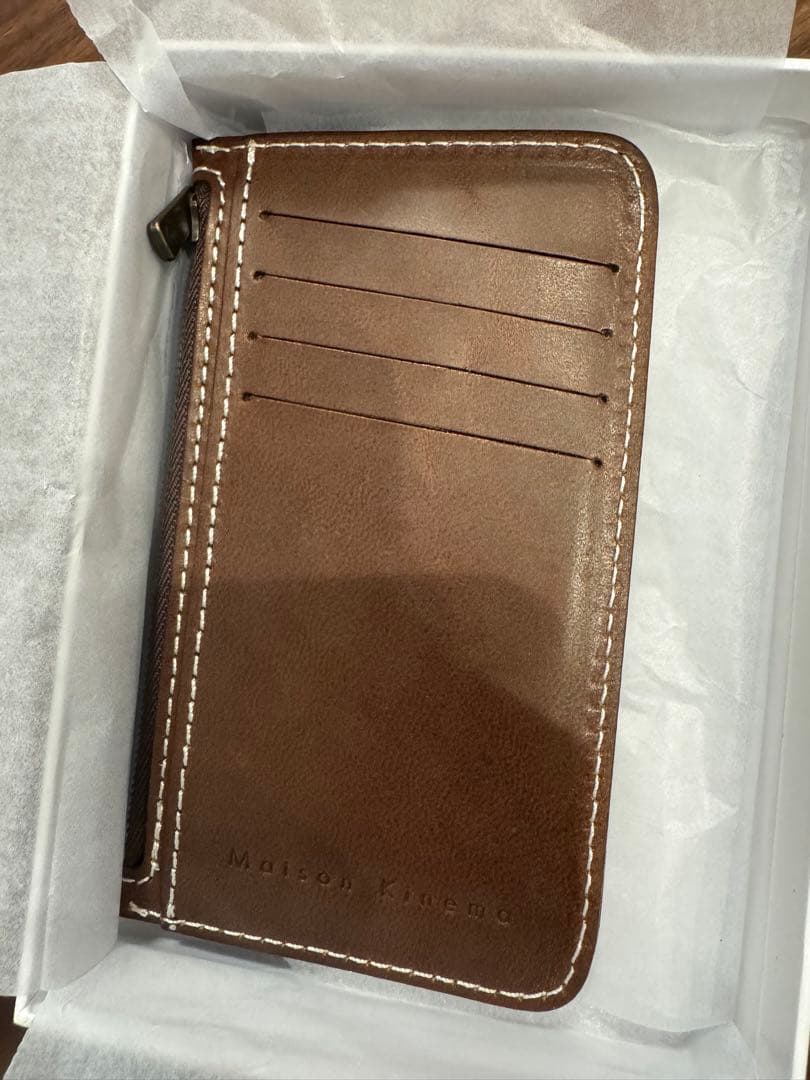 【値下げ】Maison Kisama レザーウォレット ホースバット 新品未使用