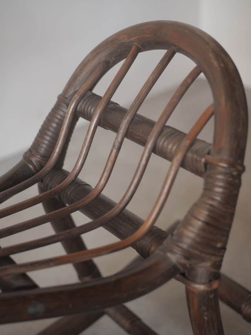 馬ロッキングチェア　椅子　チェア　民藝　古家具　古道具　アンティーク　昭和レトロ