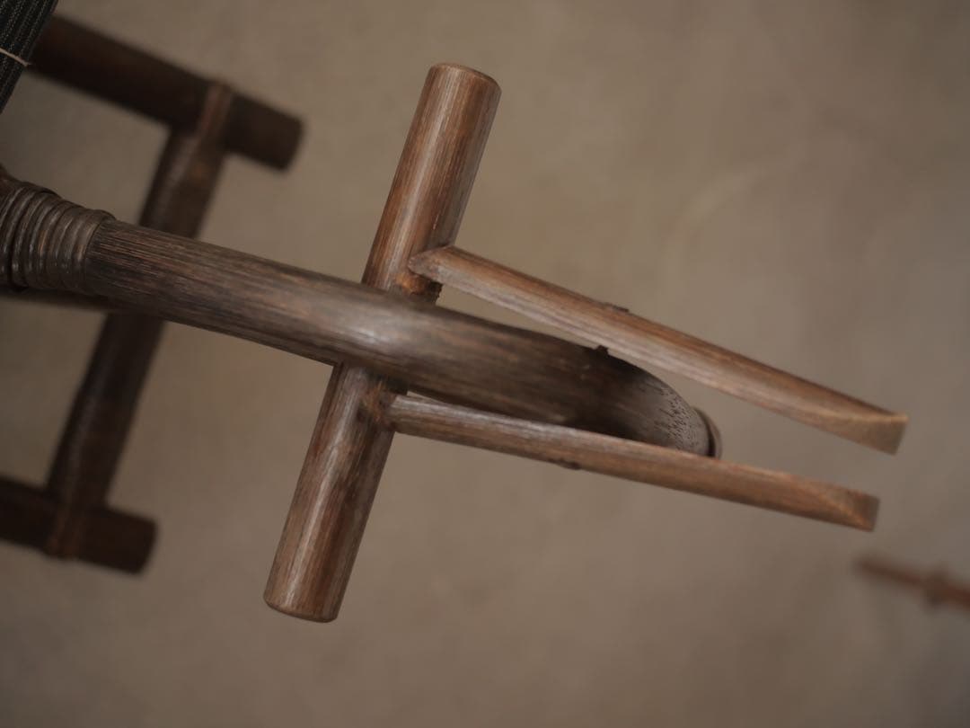 馬ロッキングチェア　椅子　チェア　民藝　古家具　古道具　アンティーク　昭和レトロ