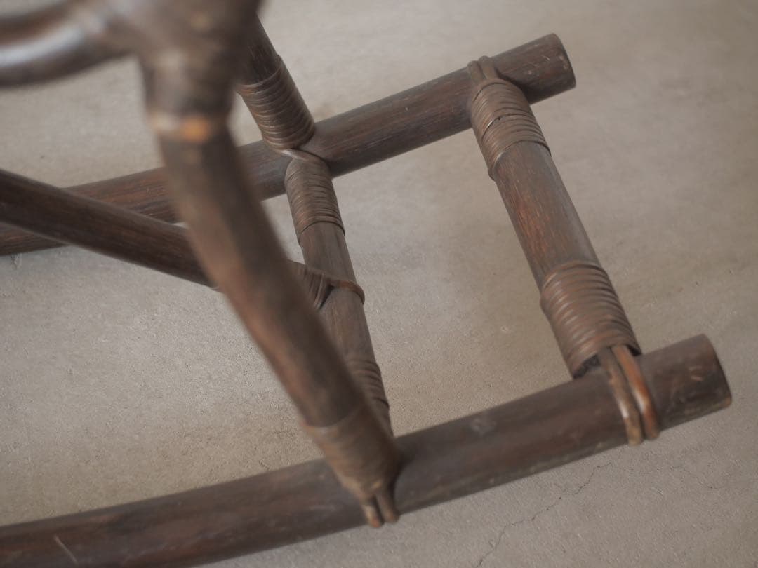 馬ロッキングチェア　椅子　チェア　民藝　古家具　古道具　アンティーク　昭和レトロ