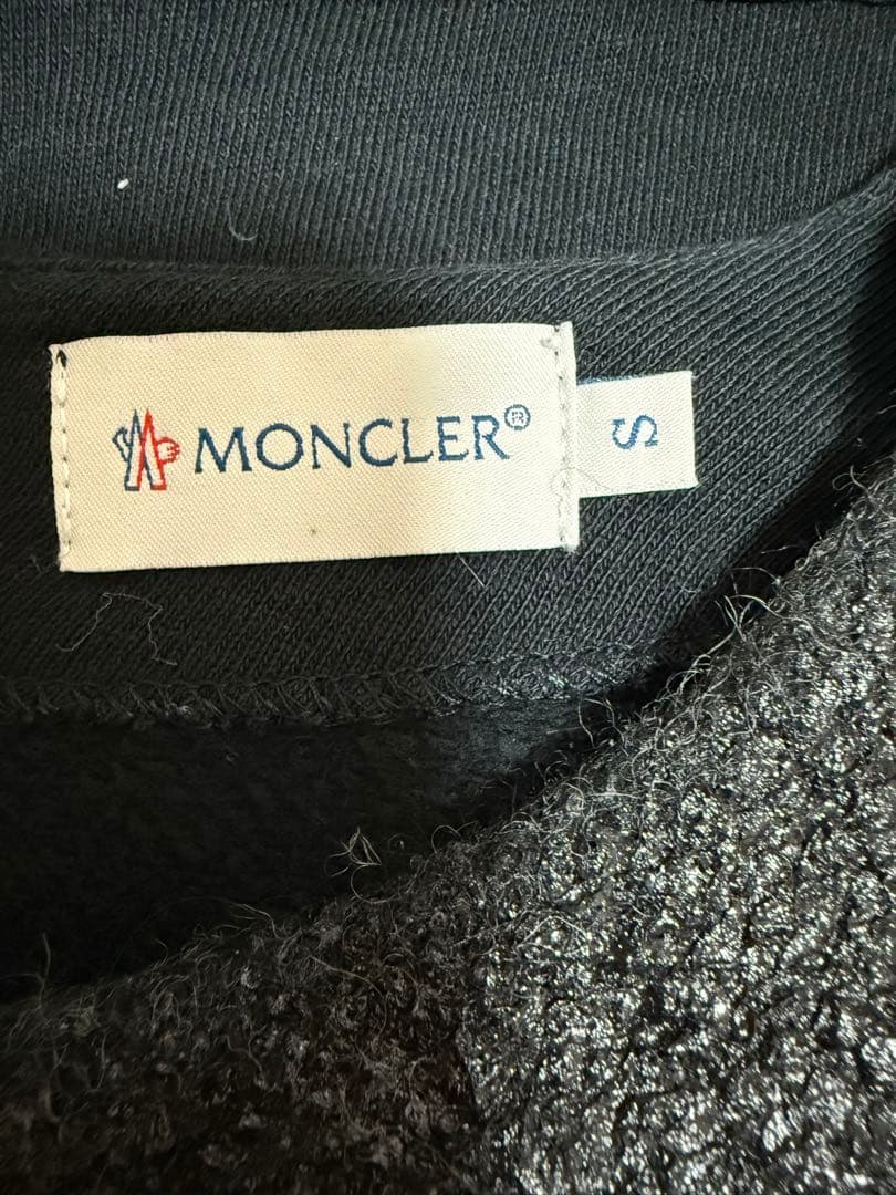 MONCLER モンクレール　トップス　異素材カットソー　ブラック