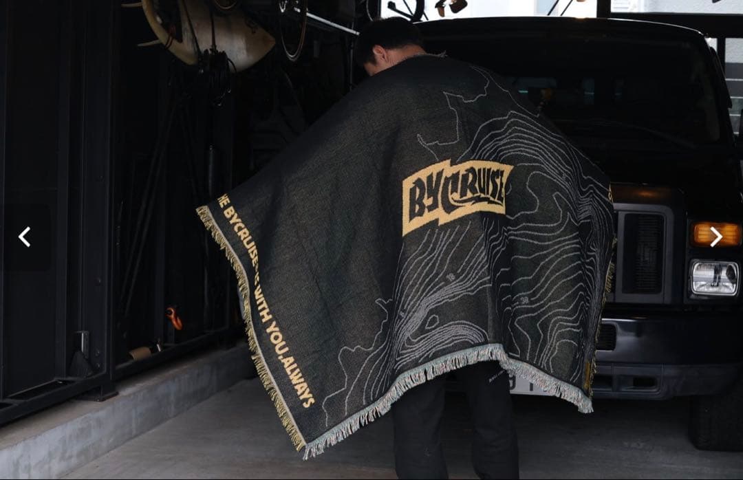 未開封　BYCRUISE JACQUARD BLANKET