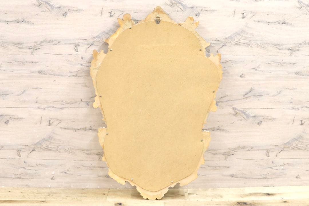 GMGK24○ドレッシングミラー ウォールミラー 鏡 姿見 花模様 エレガン