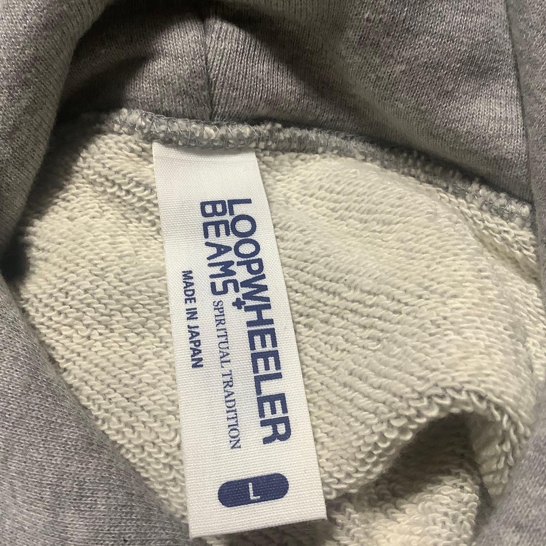 LOOPWHEELER BEAMS別注 パーカー