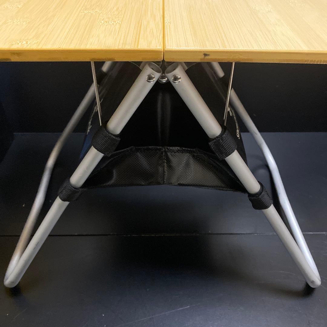 スノーピーク MYテーブル竹　テーブルハウス　ステンレストップ　3点セット　廃盤