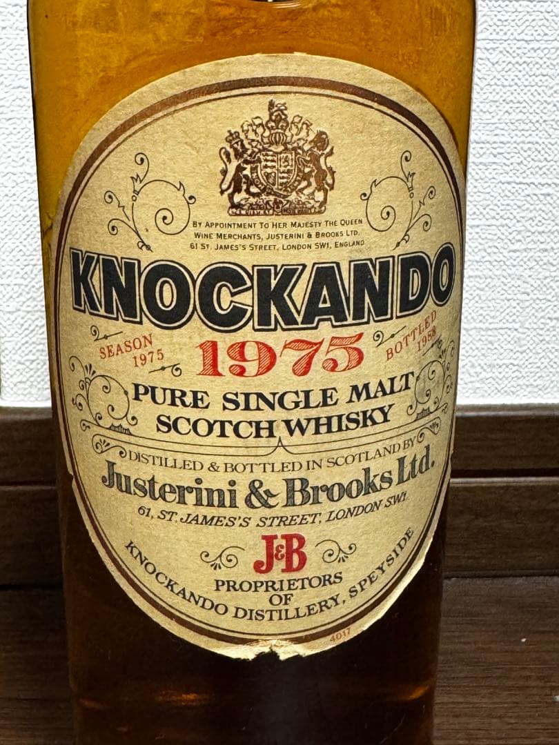 KNOCKANDO 1975 ピュアシングルモルトウイスキー