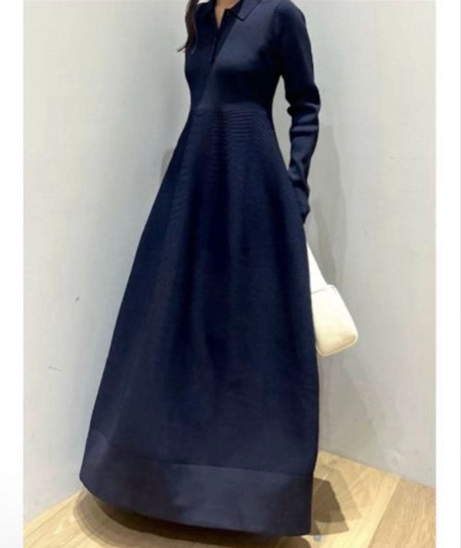 STYLEMIXERフォルムポロニットワンピース