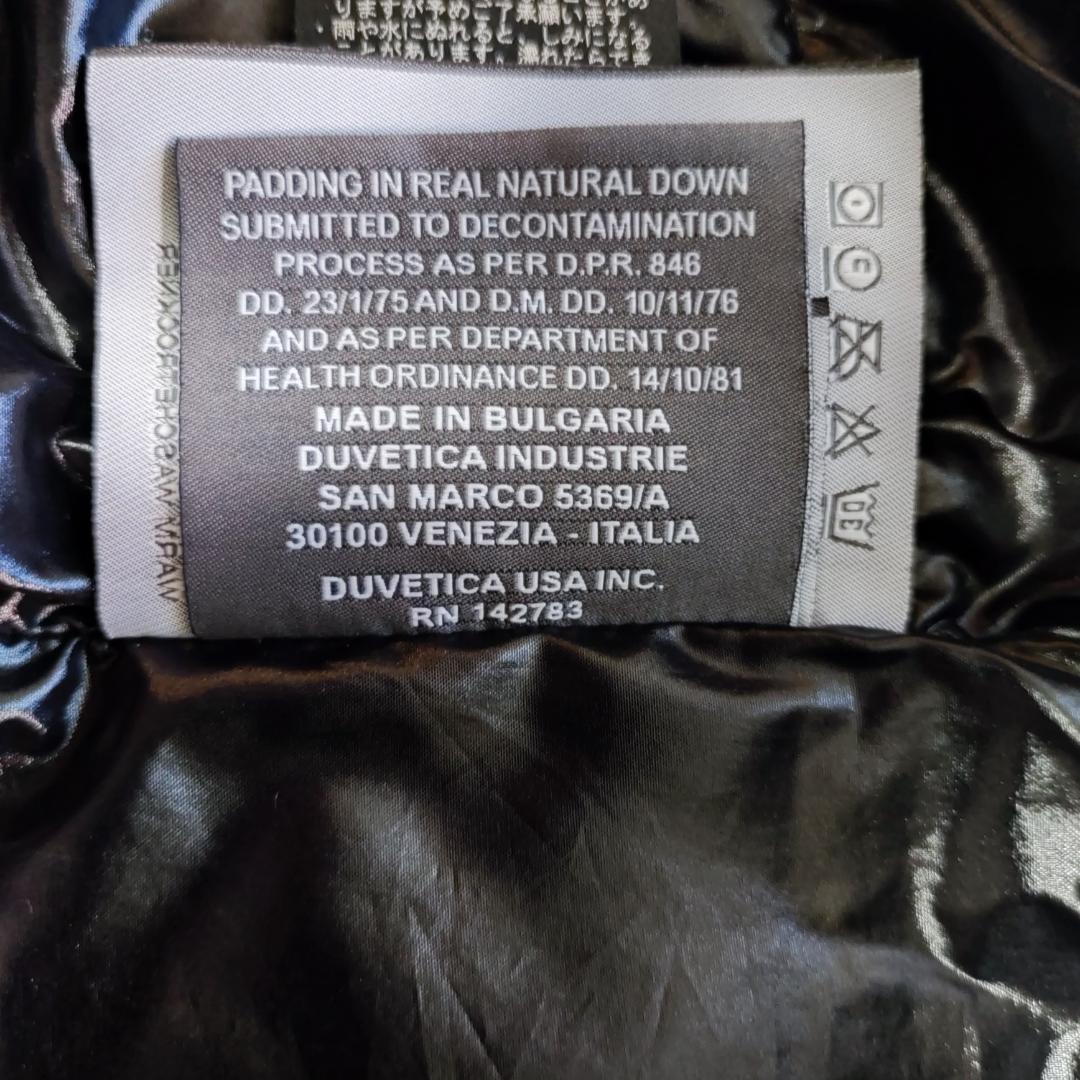 美品 DUVETICA ダウンベスト 白 レディースM 42 FEBE 627