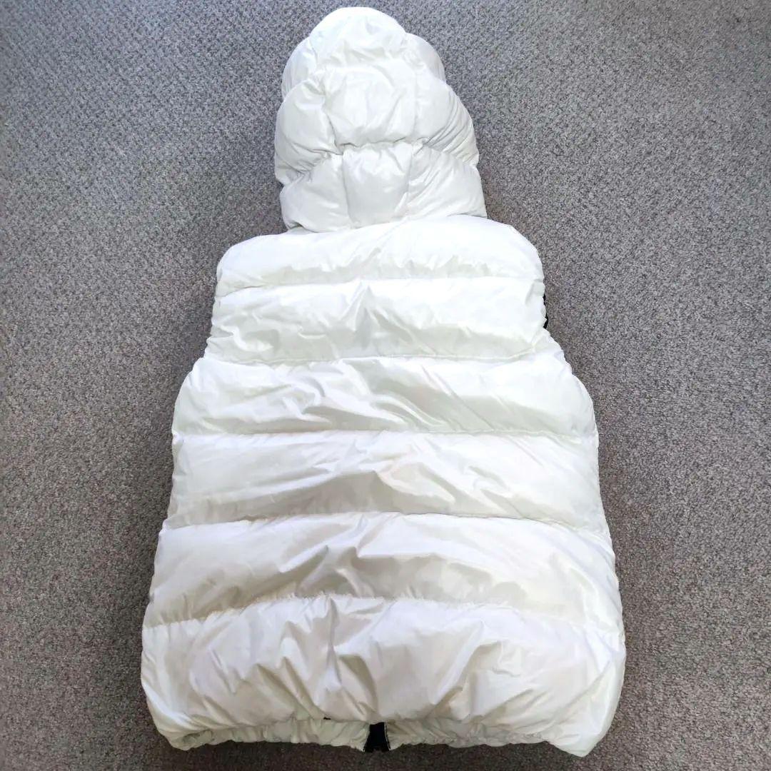 美品 DUVETICA ダウンベスト 白 レディースM 42 FEBE 627