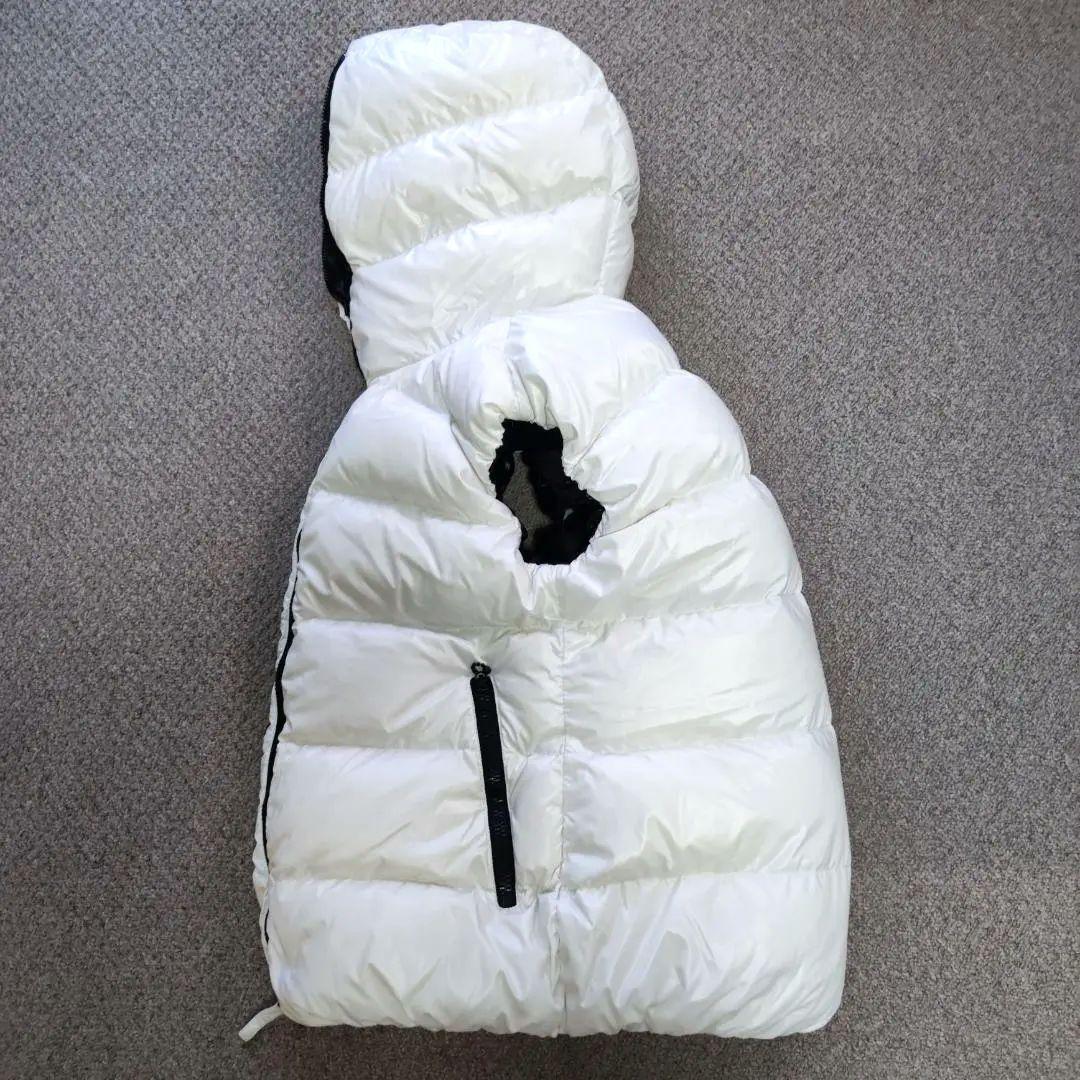 美品 DUVETICA ダウンベスト 白 レディースM 42 FEBE 627