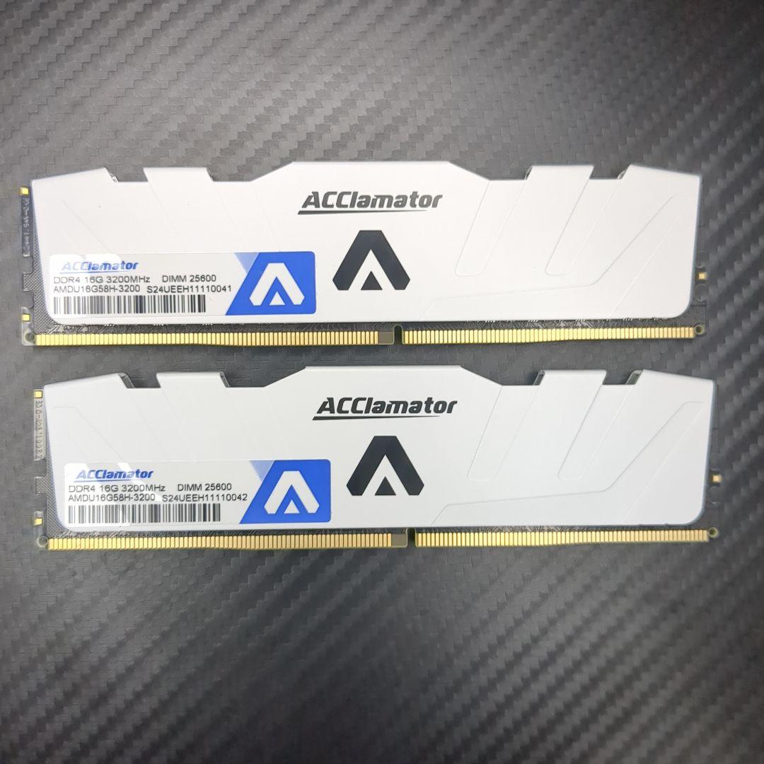 Acclamator DDR4-3200MHz 32GB (16GB×2)