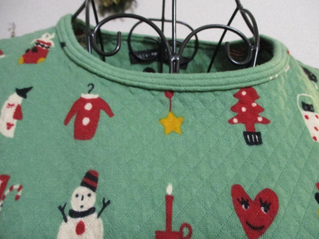 マタノアツコ　あったか厚地　パジャマ　クリスマス柄
