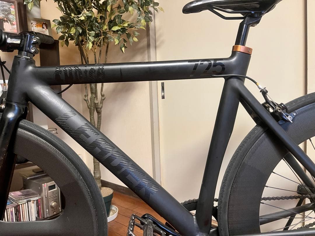 リーダー725 マットブラック ピストバイク　フルカスタム　今月限定