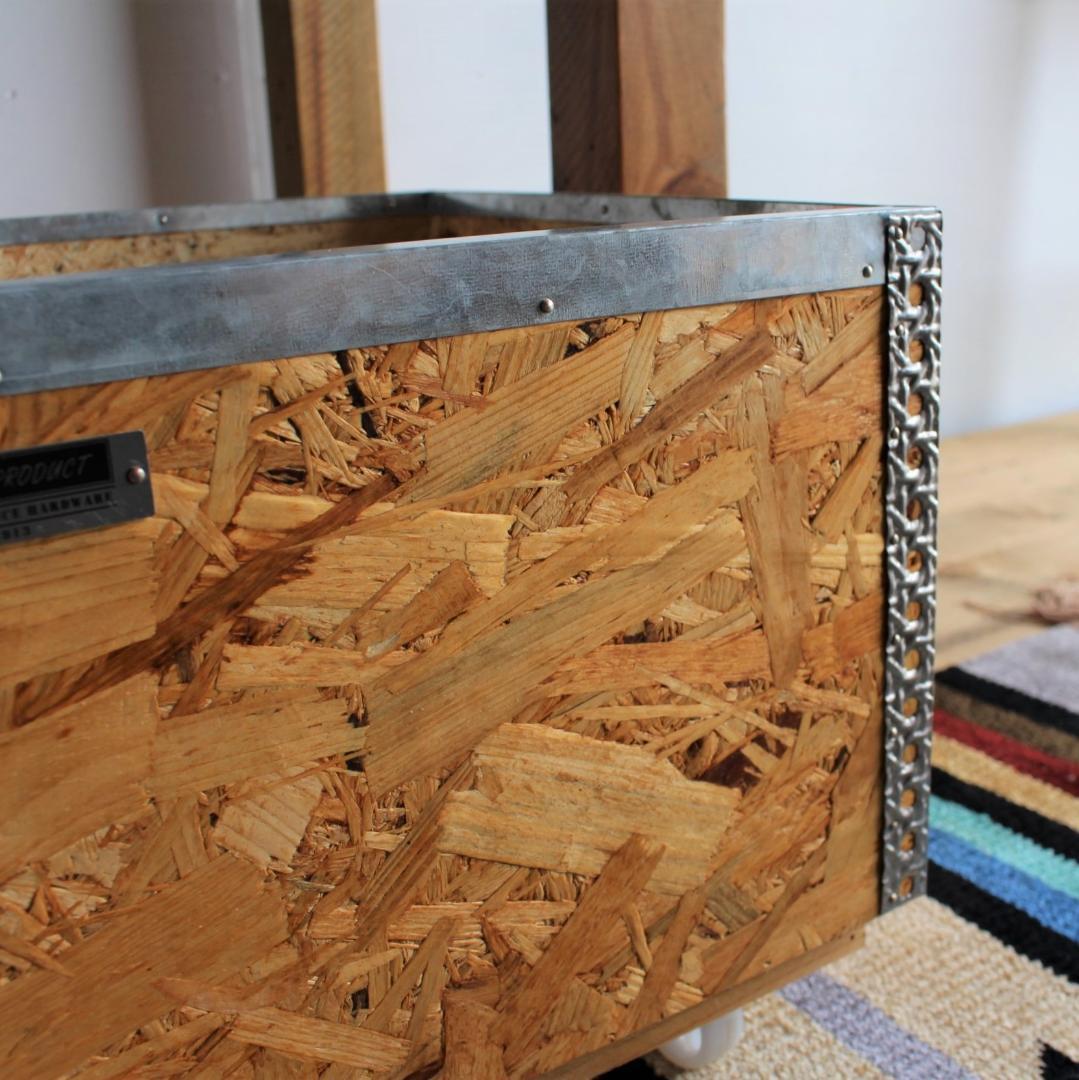 ファクトリー ウッドボックス コンテナ 木箱 ワイン箱 りんご箱 収納ボックス