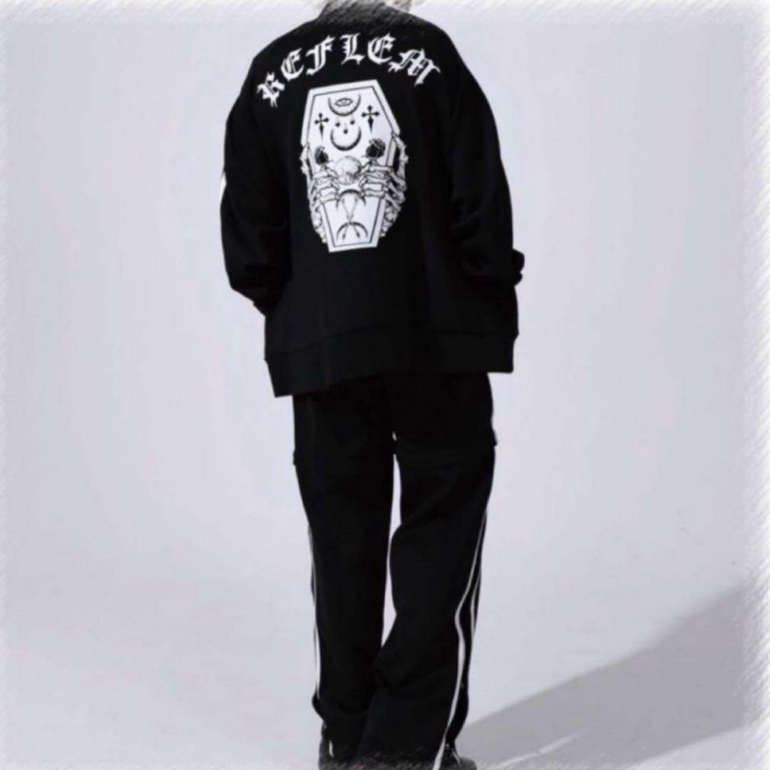 REFLEM コフィンプリント トラックジャージ上下