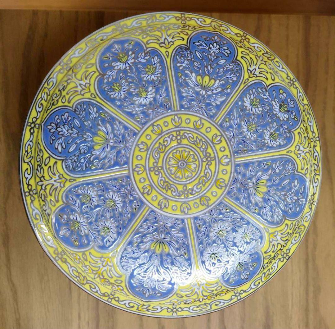 ピンスワン　ベンジャロン焼　　2段