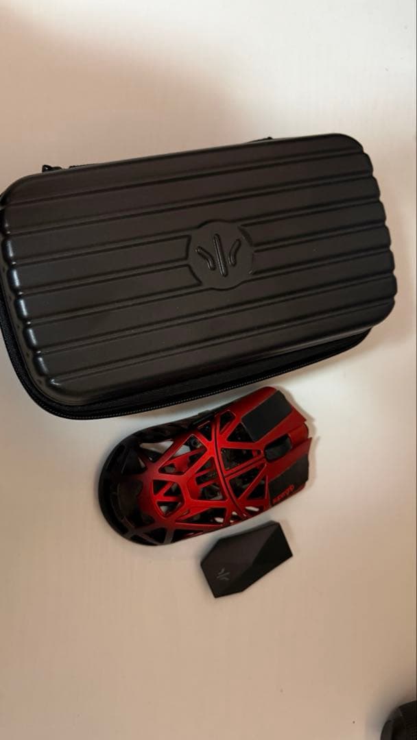 マウス・トラックボール WLMOUSE Beast X MAX 8k RED BLACK