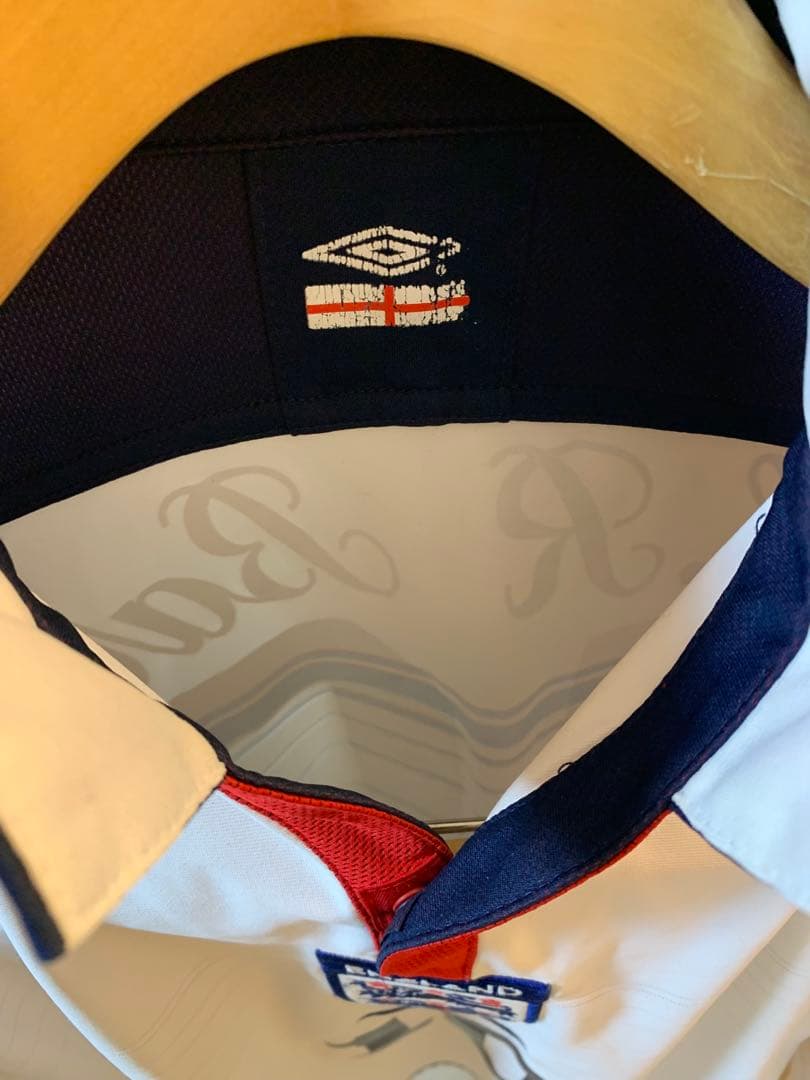 イングランド代表 2004 ホーム　サッカー　ユニフォーム　レトロ　リバーシブル