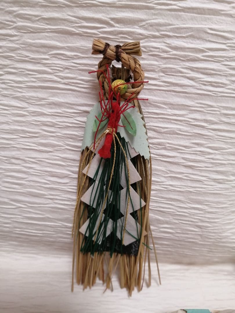 最終価格　門松　しめ飾り　鏡もち　ミニチュア　正月　飾り　置物　助六　浅草