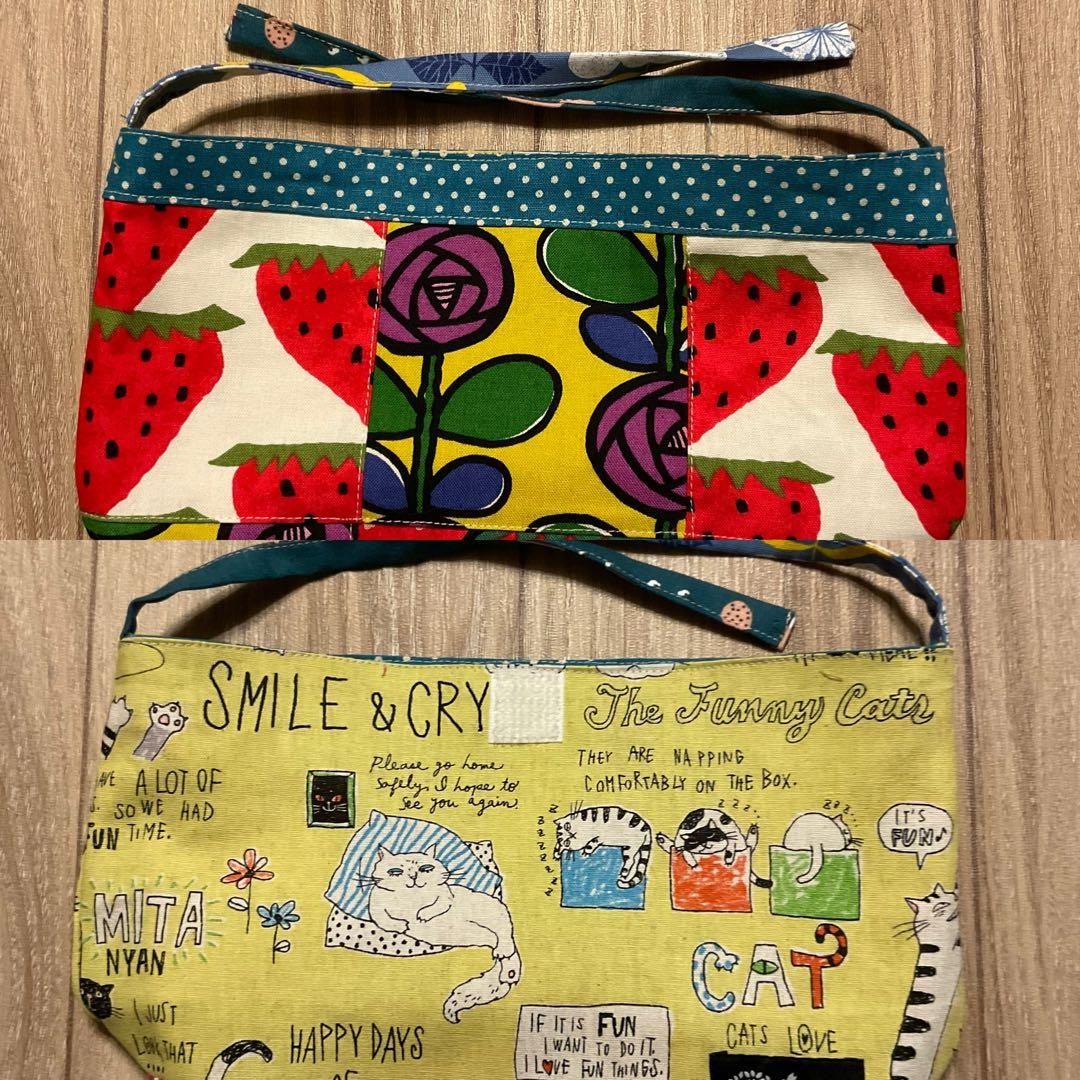 キラキラ⭐️　エプロン　& ランチバッグ