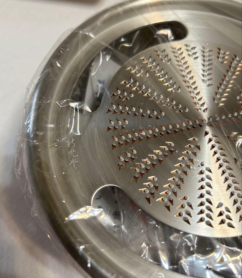 新光堂 おろし器 5寸 純銅 手造り 日本製 銅 工芸