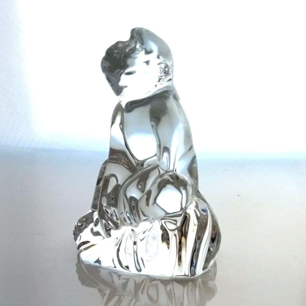 【新品】バカラ　 猿　サル　干支　申年 動物 クリスタル　Baccarat