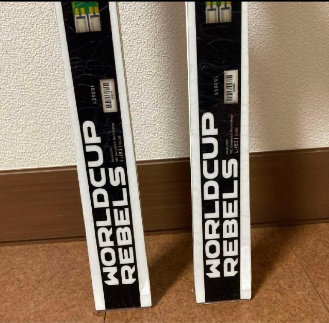 HEADスキー板GS WORLD CUP REBELS i.GS RD183cm