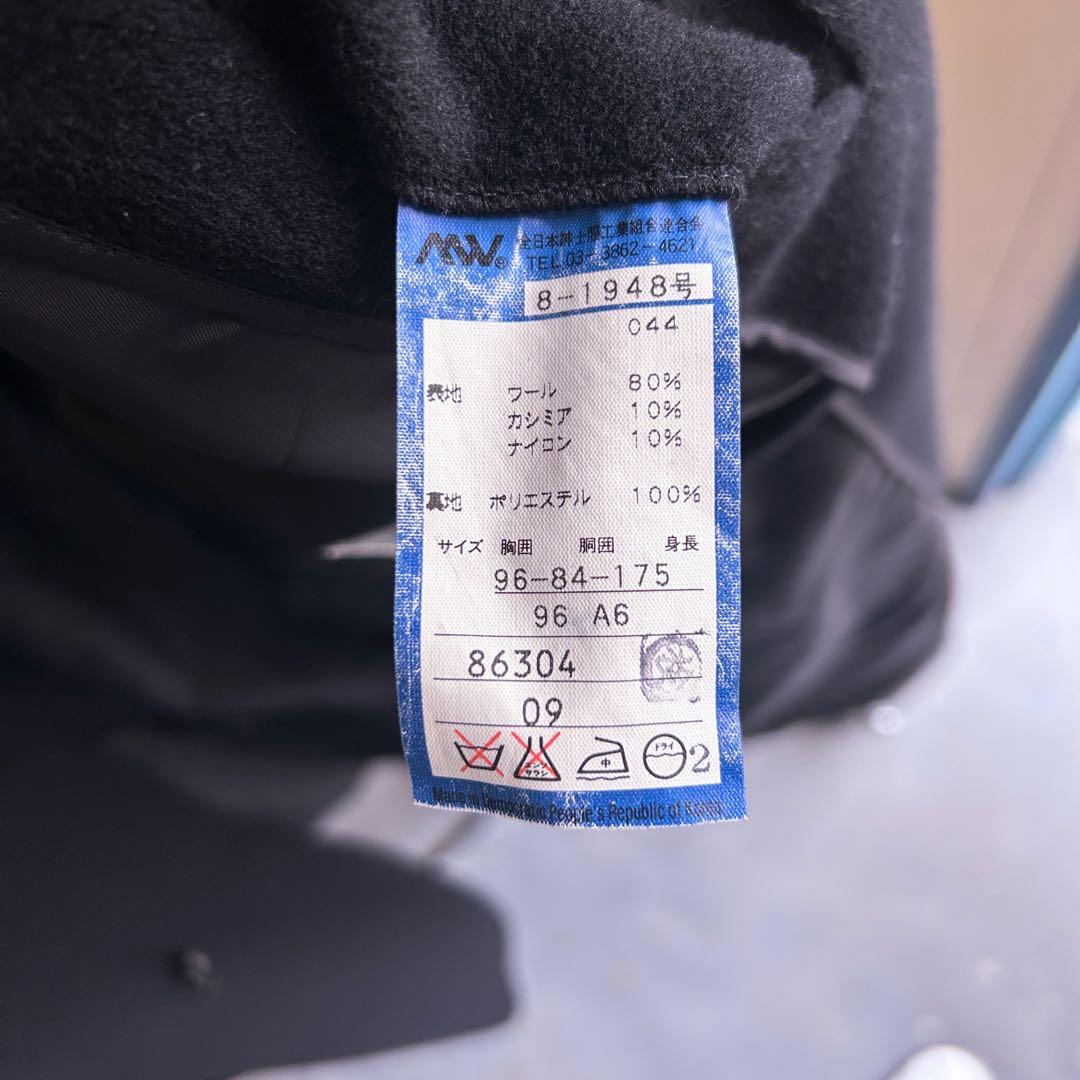 カシミヤブレンドダブルチェスターコート