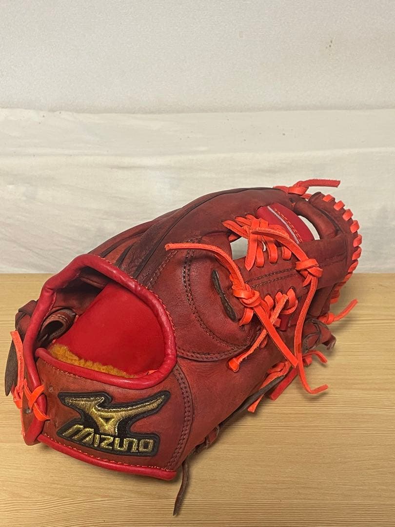 ミズノプロ硬式内野手用グローブ　リペア品