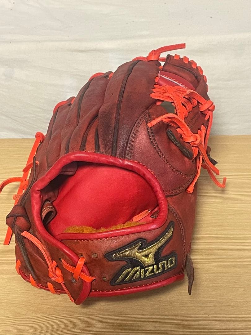 ミズノプロ硬式内野手用グローブ　リペア品