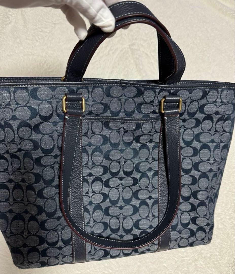年末年始値下げ！★超美品★COACH ダブルハンドルトート