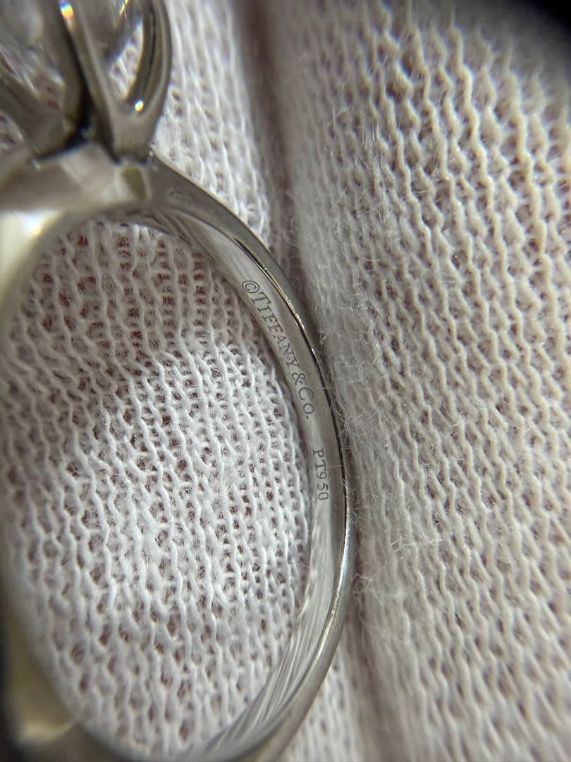 TIFFANY&Co. プリンセスカット 0.22ct PT950 US4