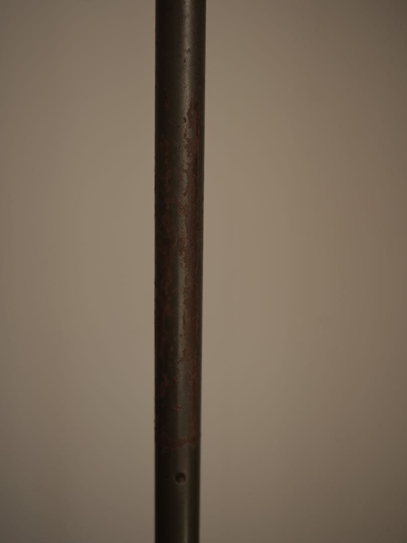 ①ハイテーブル　テーブル　机　花台　台　古家具　古道具　アンティーク　昭和レトロ