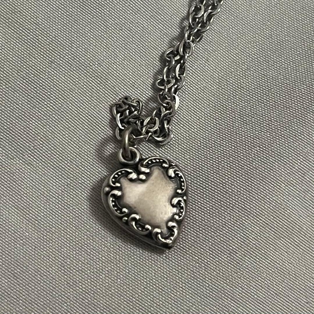 40s　スウィートハートジュエリー　WW2　シルバー チャーム　小ぶり　★