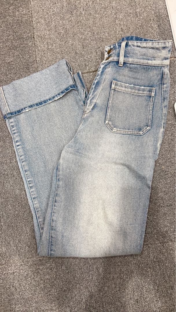 ROLL UP LOOSE DENIM みゆ出品