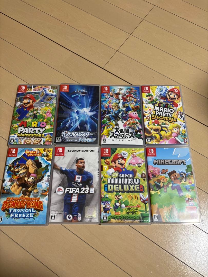 Nintendo Switch 本体 + ゲーム8本セット