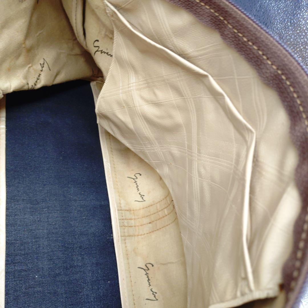 希少　ジバンシー　ボストンバッグ　キャンバス　レザー