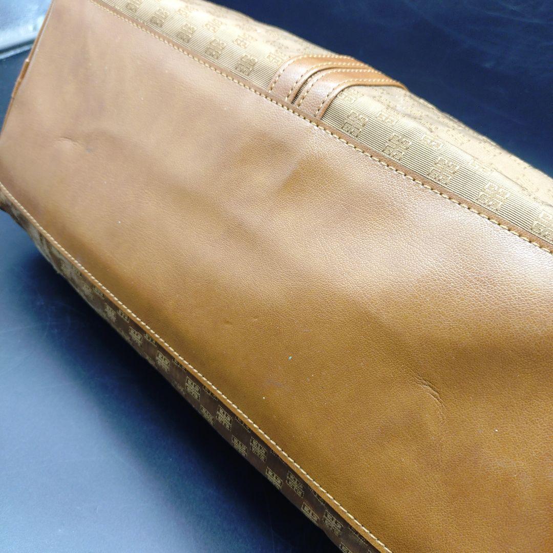 希少　ジバンシー　ボストンバッグ　キャンバス　レザー