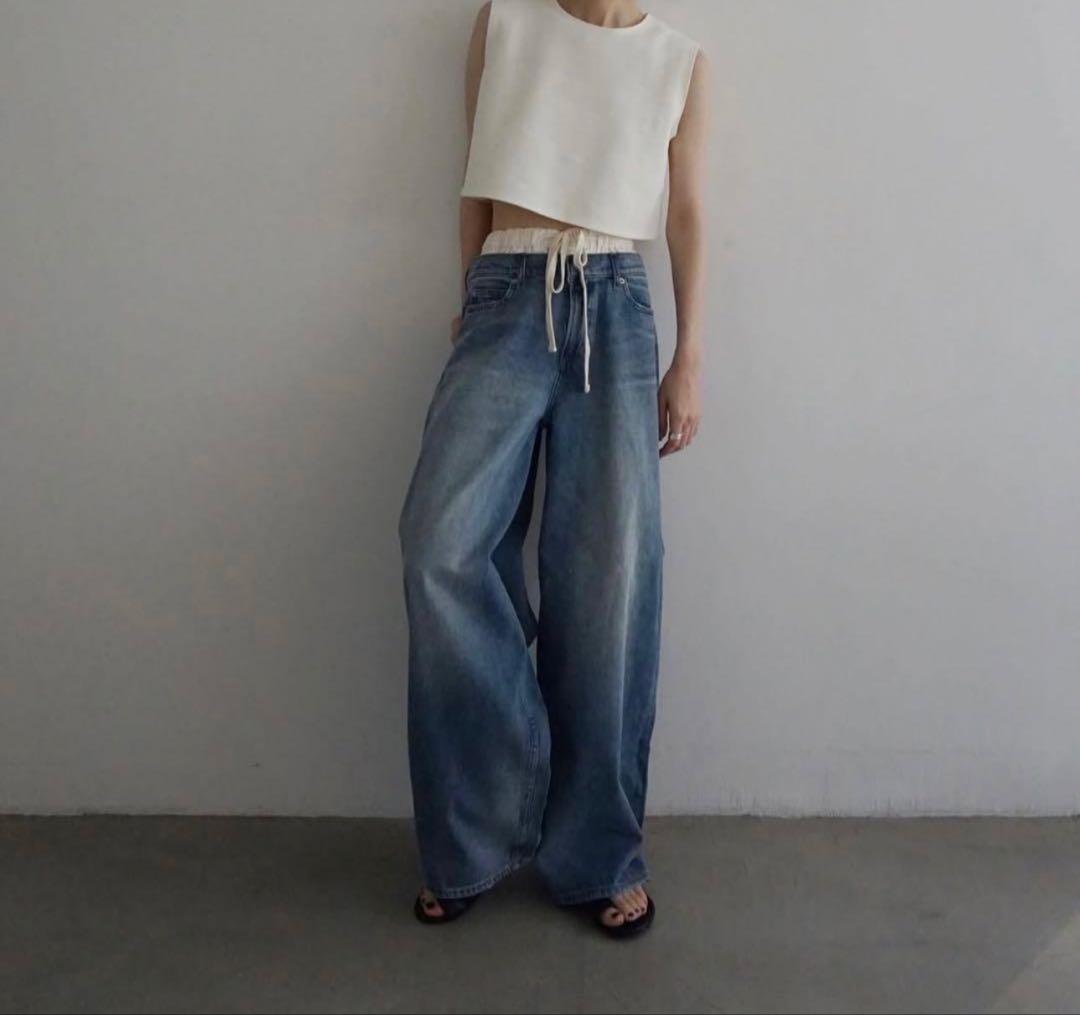 【最終値下げ】TODAYFUL Layered Waist Denim